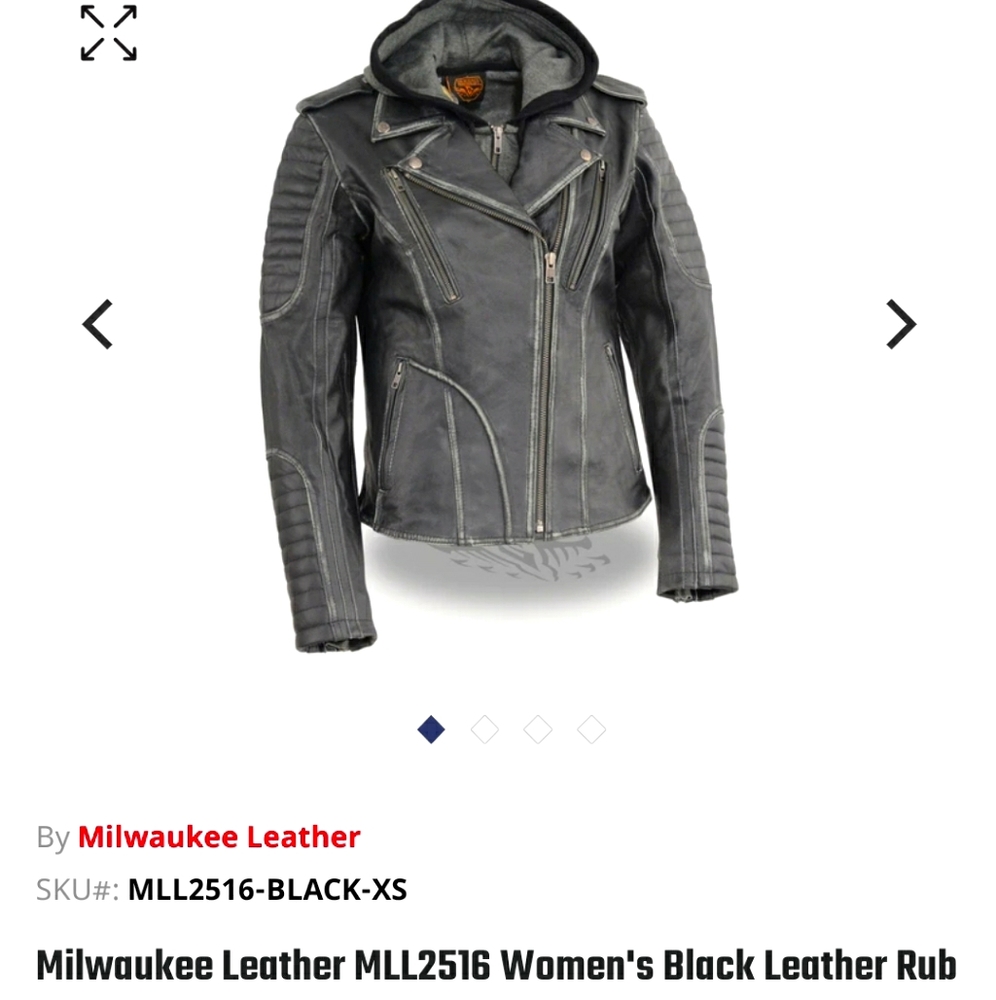 COPY - Womens leather moto jacket